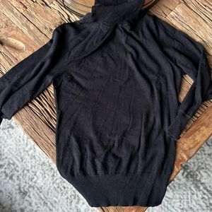 Black turtle neck